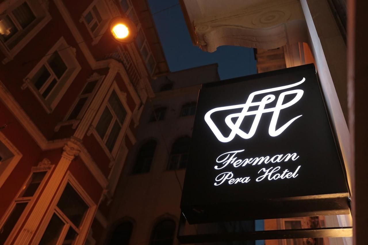 Ferman Pera Hotel İstanbul Dış mekan fotoğraf