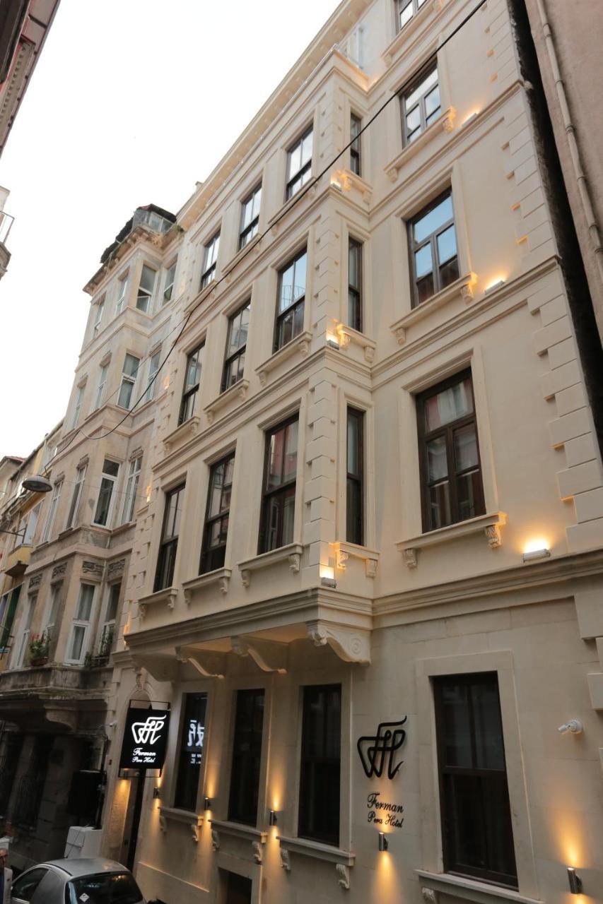 Ferman Pera Hotel İstanbul Dış mekan fotoğraf